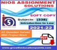 nios 10th class assignment solved 2021-22 pdf File